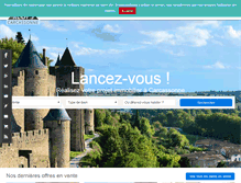 Tablet Screenshot of keops-carcassonne.com